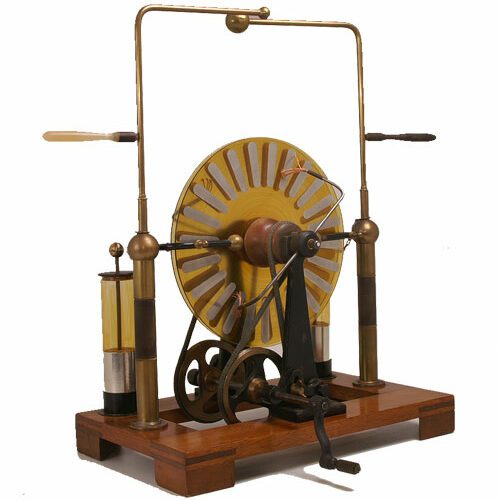 Wimshurst machine - Van Leest Antiques